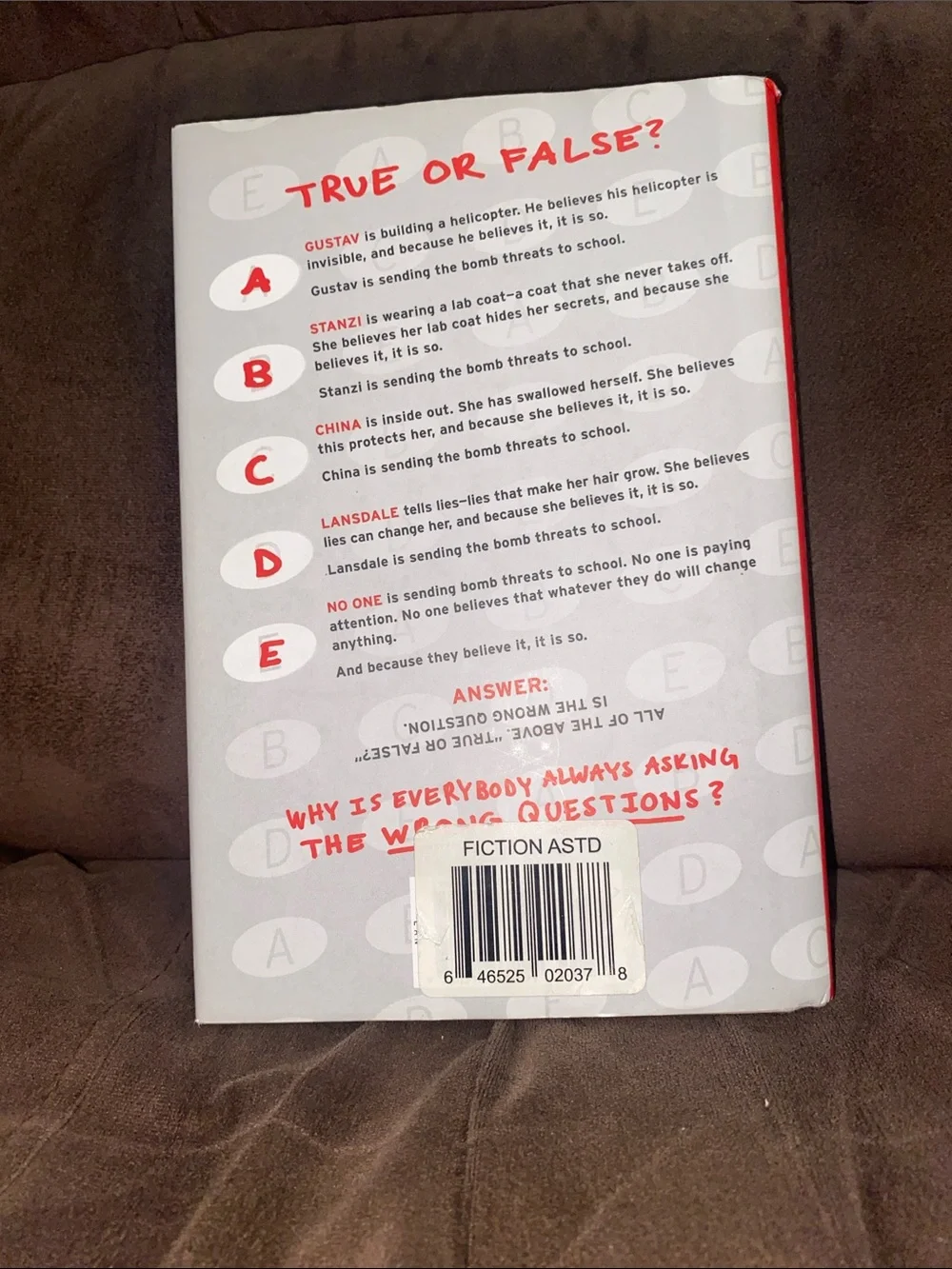I Crawl Through It A.S. King Paperback - Gray & Red Cover